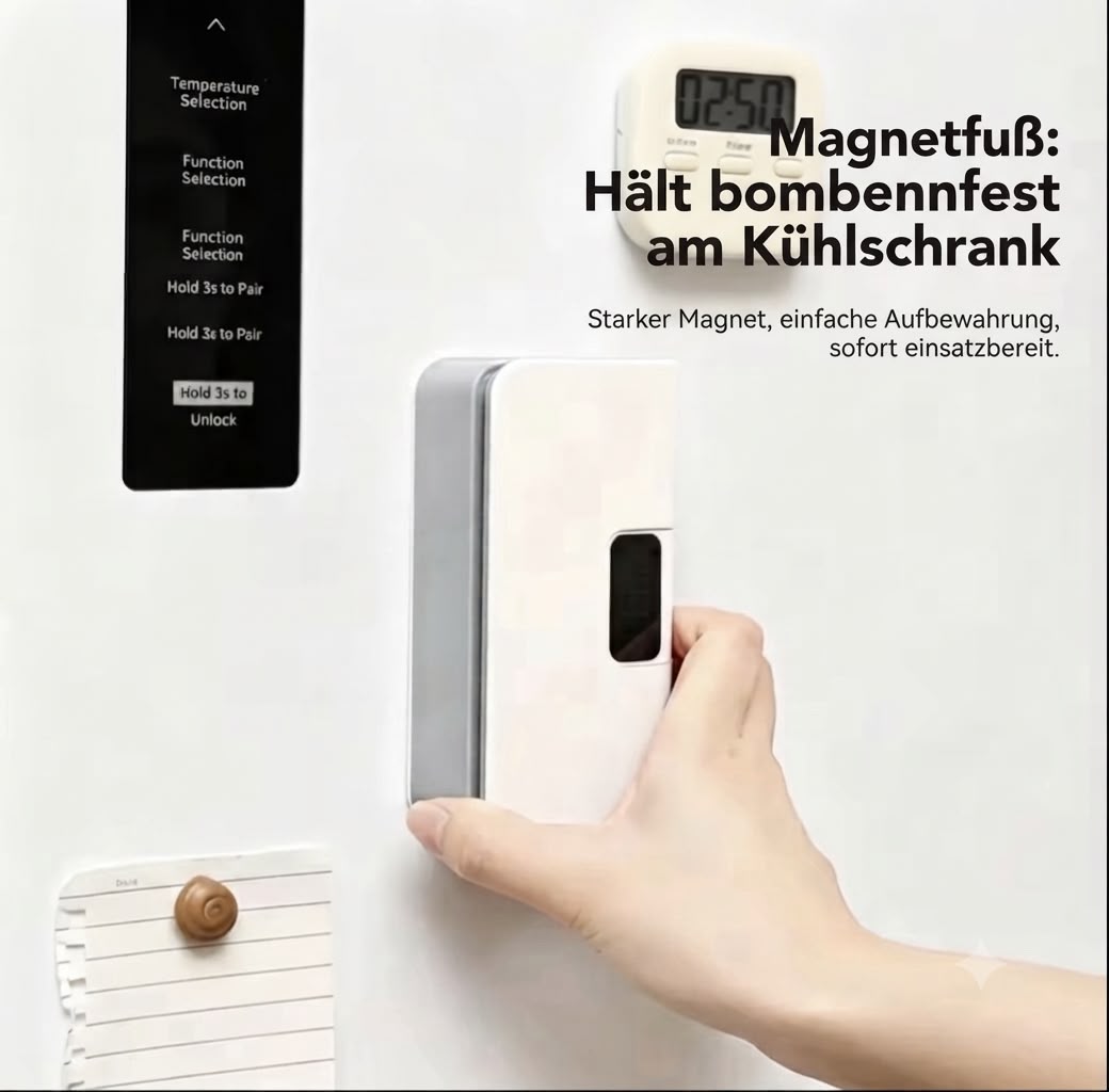 Wiederaufladbarer Mini Beutelversiegler mit Cutter & 6 Stufen
